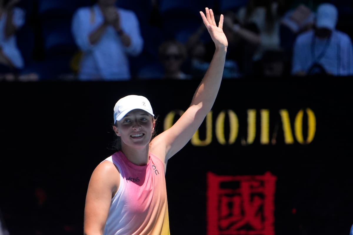 Swiatek derrite a la colombiana Arango en su debut en el US Open