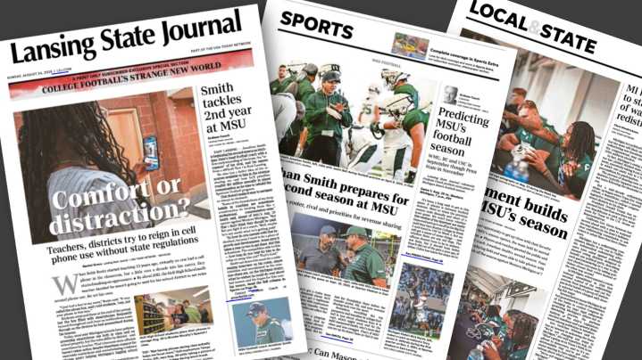 Editor's note: Sunday State Journal editions not delivered due to traffic crash
