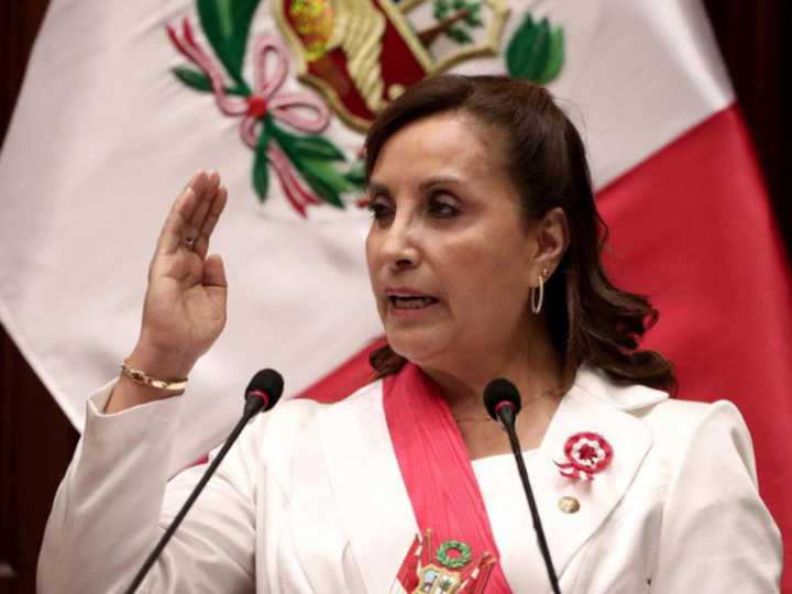 Perú: Dina Boluarte tiene una desaprobación del 96%