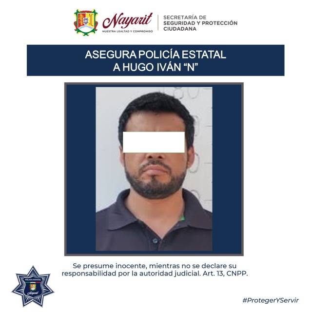 HUGO IVÁN “N” YA FUE CAPTURADO POR LA AIC