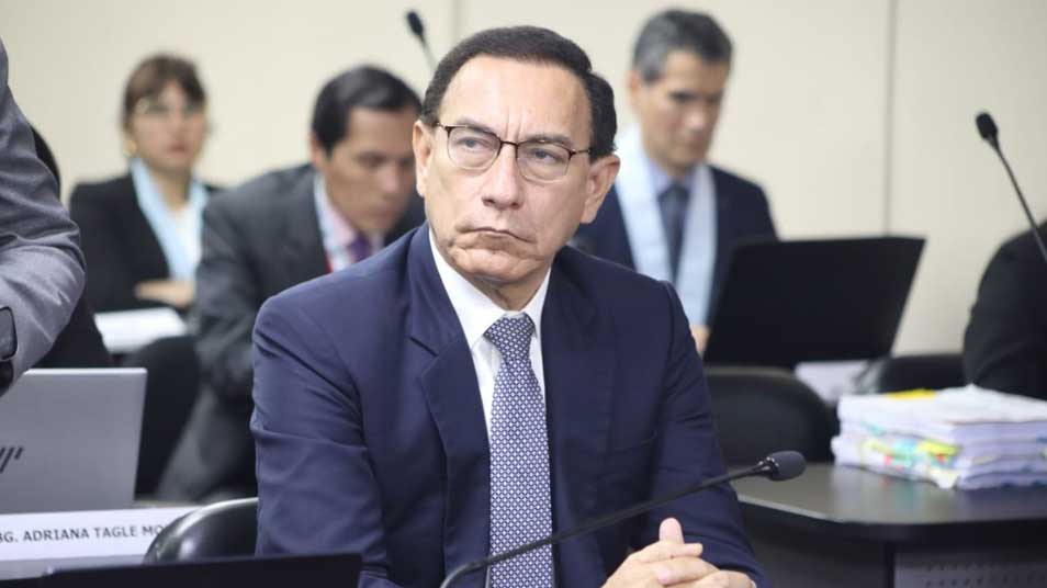 Martín Vizcarra será trasladado al penal Ancón II para cumplir prisión preventiva