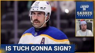 Where's the extension between Alex Tuch and the Buffalo Sabres?