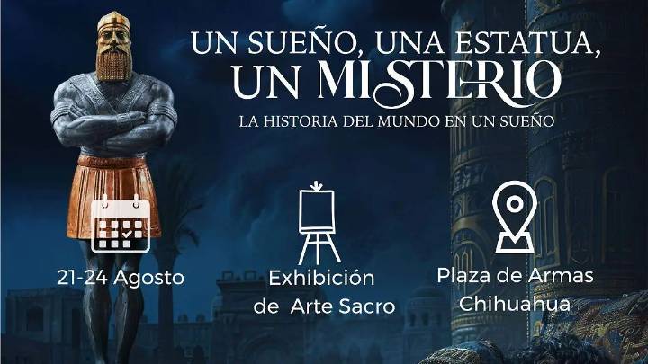 Llega a Chihuahua espectacular monumento de Nabucodonosor