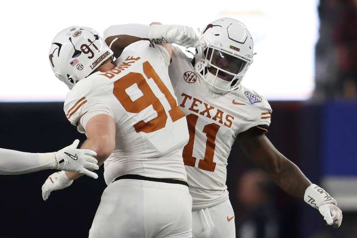 Is edge rusher Colin Simmons the most important defensive player for Texas vs. Ohio State football?