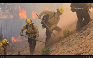 Real fire: Wildfire threatens structures, prompts evacuations in Jurupa Valley