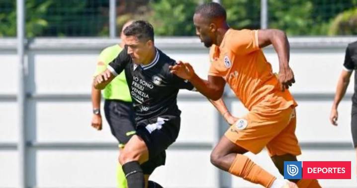 "Esto es una sorpresa": Alexis Sánchez volvió a jugar por Udinese en duelo con rival de 4ta División