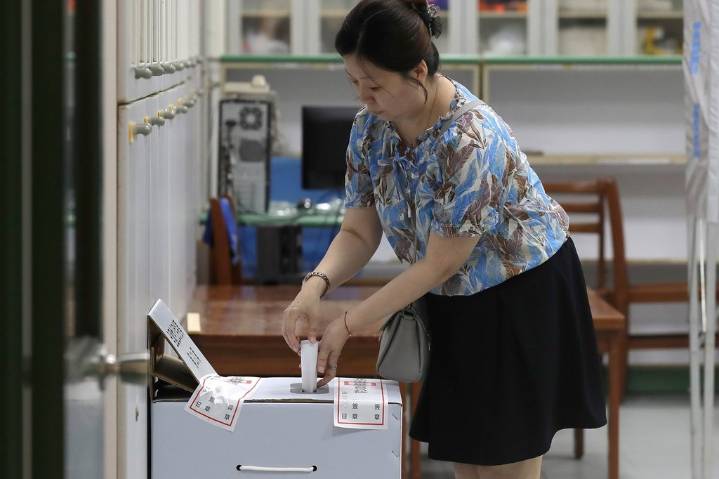 Taiwan votes on recalling opposition lawmakers and reviving nuclear power