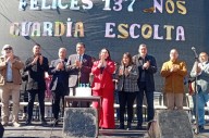 Guardia Escolta celebró el 137º aniversario con un acto y un festival