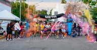 Más de mil 300 corredores tiñen de color la Carrera Joven 2025 en Nuevo Laredo