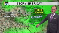 Storms return for the Labor Day weekend