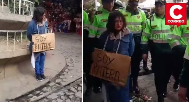 Mujer es retenida tras ser sorprendida robando peluches en el Mercado Modelo de Huancayo