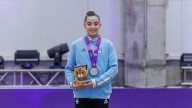 Julieta Lucas, la chica de plata de la gimnasia artística