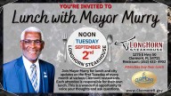 Lunch with Mayor Murry – Let’s Talk, Laugh & Share! (Sept 2)