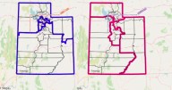 What it might look like if Congressional districts change in Utah