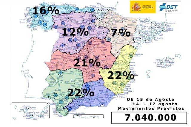 Activado el dispositivo especial de tráfico para el puente del 15 de agosto