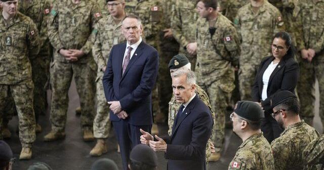 PM Carney to make military announcement, tour facility in Trenton today