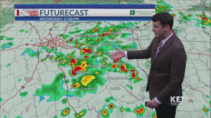 Tuesday Morning Forecast: Hot and humid with a few storms