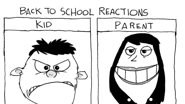 Who's excited about returning to school? And who's not?
