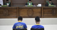 Islamic court in Indonesia sentences 2 men to public caning for kissing and hugging