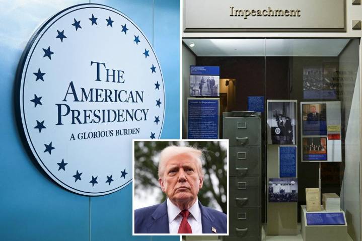 Smithsonian denies Trump admin pushed to nix impeachment placard