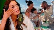 Angie luce SENSIBLE al exponer el INOLVIDABLE momento que vivió con Jota y su bebé: "No hay carreras ni..."