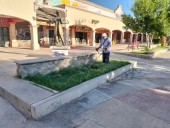 Embellecen en Juárez la Plaza Tin Tan