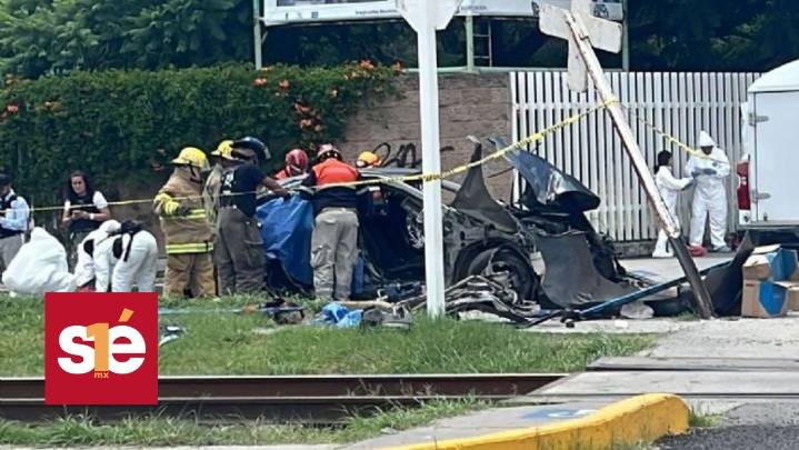 Maquinista permanece encerrado tras accidente de tren en Irapuato que dejó seis muertos
