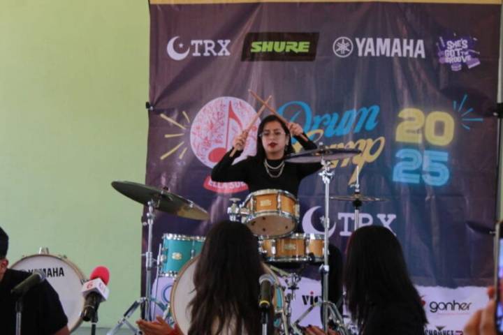 Drum Camp llega a Pachuca con talleres y conferencias para mujeres en la música