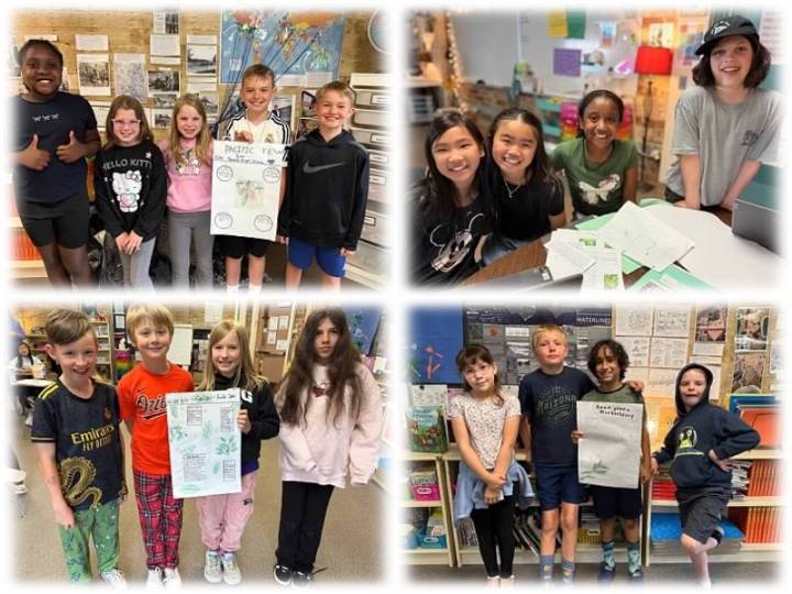 Lake Forest Park Elementary Third Graders learn "We Are Part of a Larger Story"