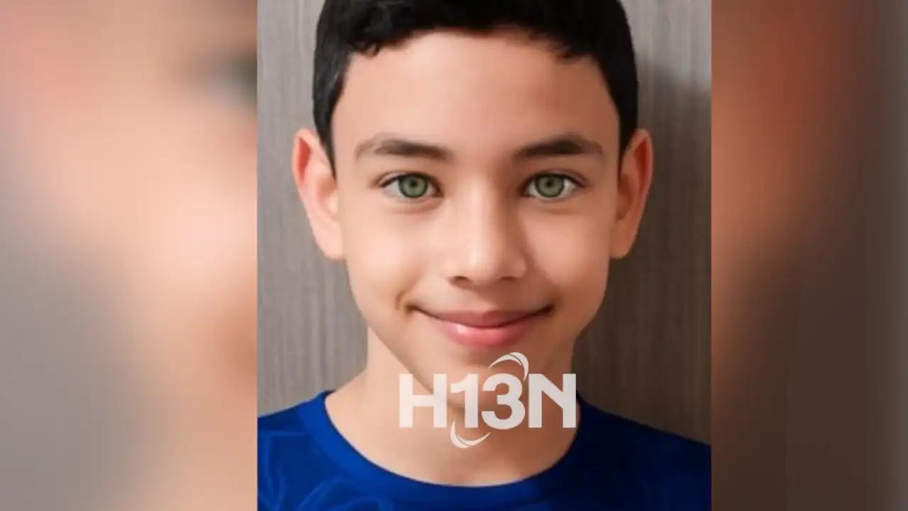 Matías Trujillo Betancur, de 13 años, fue reportado como desaparecido en Medellín