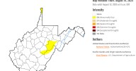 West Virginia sees 'abnormally dry' start to August after wet July
