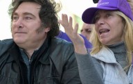 Disturbios en un acto de Karina Milei en Argentina terminan con dos detenidos