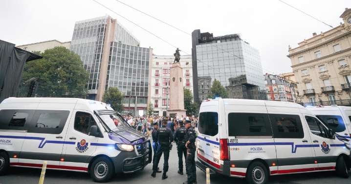 Violencia de género, tráfico de drogas y robos: 24 detenidos en el Aste Nagusia de Bilbao