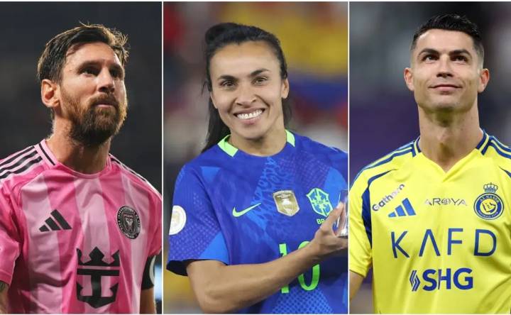 Not Messi nor Cristiano Ronaldo: Brazil legend Marta names the greatest soccer player of all time