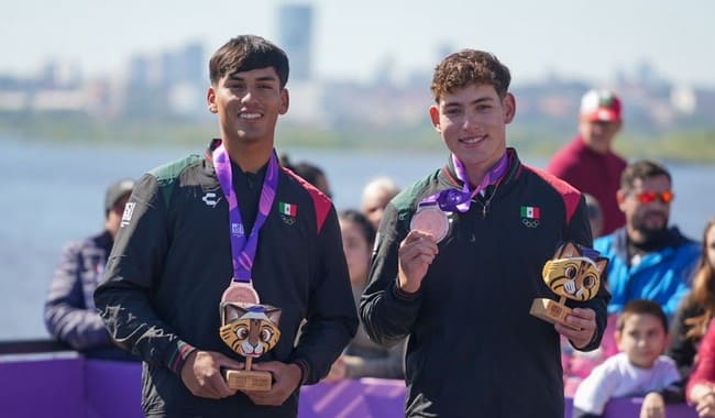 Remeros dan primera medalla para México en Panamericanos Junior