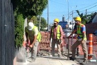 MODERNIZACIÓN! Aguas de Corrientes renueva cañerías por calle Lavalle de la capital
