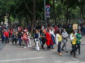 Con clase masiva de Protección Civil, CDMX conmemora 40 años del sismo de 1985