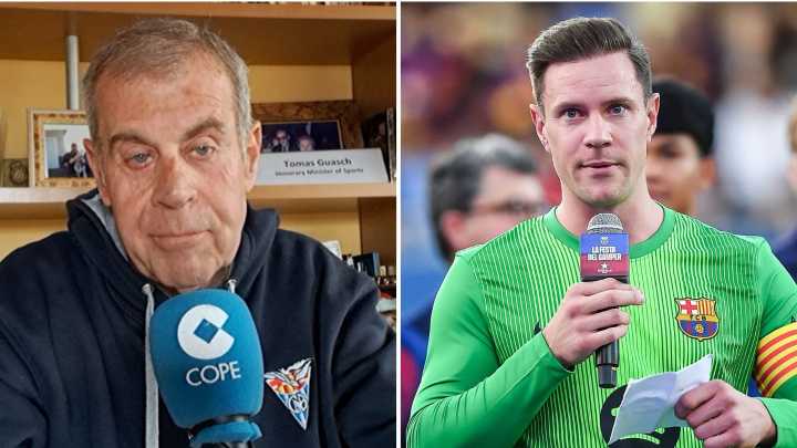 La dura crítica de Tomás Guasch por la situación de Ter Stegen en el Barcelona: "La empresa que maneja su carrera es 'golfa'"