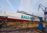 Armón botará su tercer 'fast ferry' a gas para Baleària el 19 de septiembre