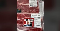 Trump "I Did That" Sticker Pops Up on $45 Pack of Meat