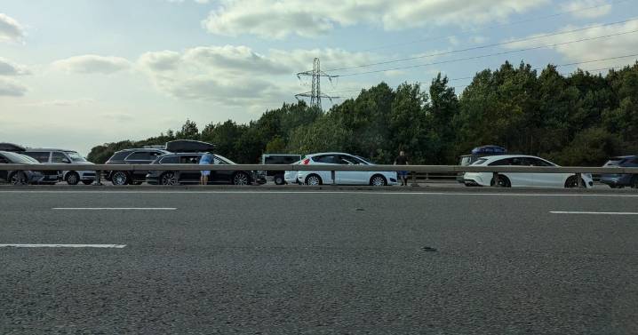 M5 serious crash injury update as air ambulance lands and trapped travellers get out of cars