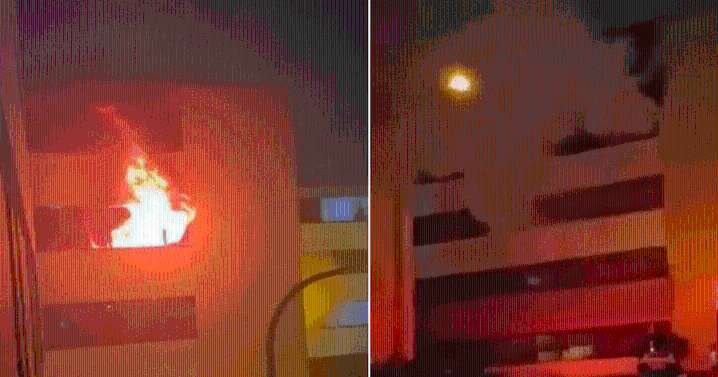 Voraz incendio en edificio de Surco deja mascota fallecida: habitaciones del inmueble quedaron completamente calcinadas