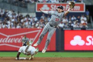 Rodon, Yankees fire one-hitter in rout of Twins