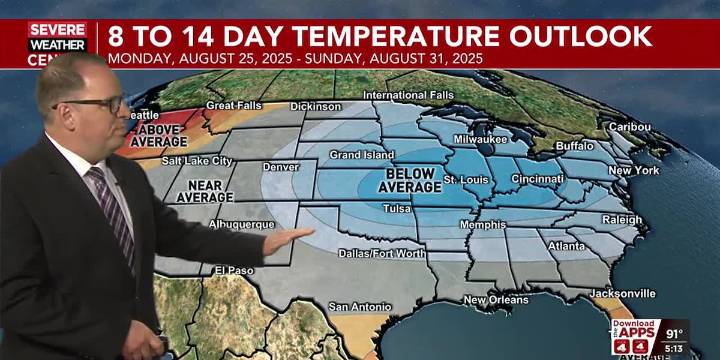 The summer heat takes a break with some big changes coming soon