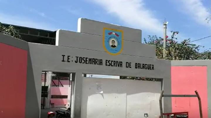 Castilla: Colegio José María Escrivá de Balaguer sigue inconcluso y con riesgos estructurales