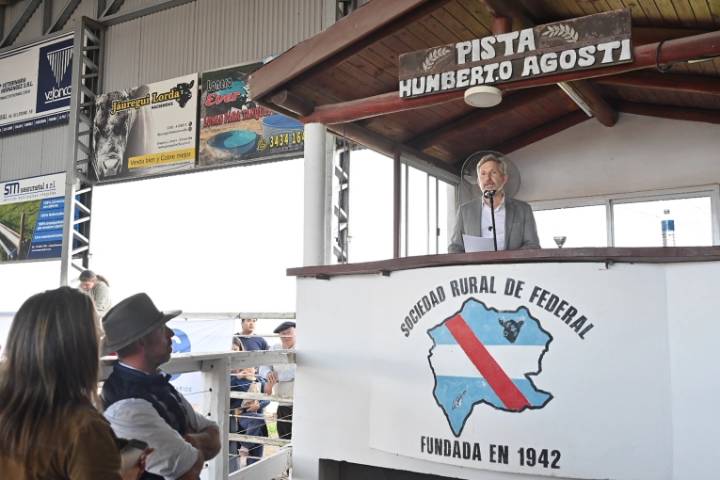 Frigerio: "Sin campo no hay una Argentina ni una Entre Ríos posible"