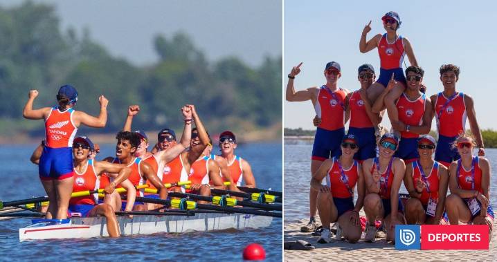 El remo chileno se despide en lo alto de los Panamericanos Junior: dos oros y un bronce en último día
