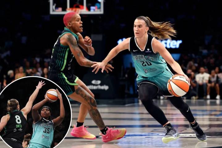 Stars duo's double-doubles finally give Liberty win over rival Lynx