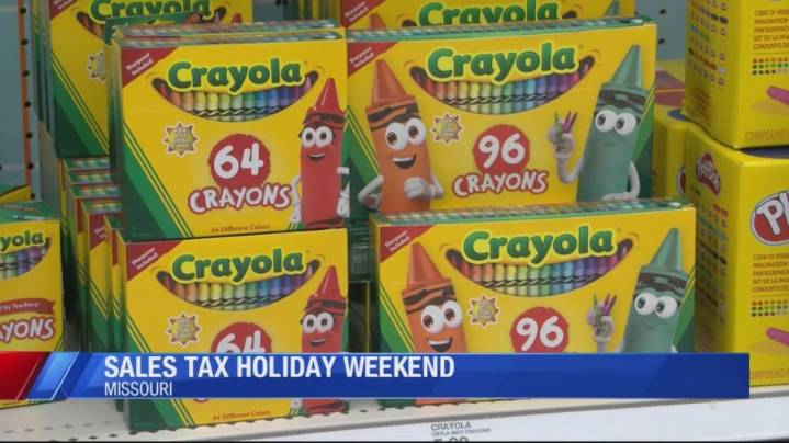​Back-to-school sales tax holiday starts this weekend for Missouri shoppers