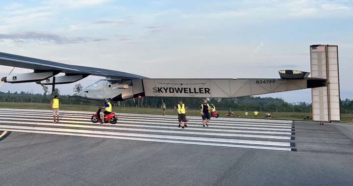 The Navy flew a solar-powered drone for 73 hours straight